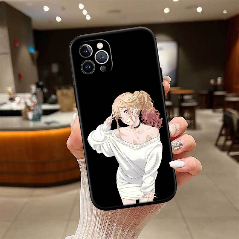 Ударопрочный чехол для телефона Marin Kitagawa для iPhone 6 6s 7 8 11 12 13 14 15 16 17 16E XS Pro Max XR X SE Air