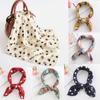 50 * 50cm Spring And Autumn Silk Scarves Versatile Decoration Professional Small Square Scarves Neck Protection Binding Bag