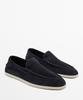 Massimo Dutti Soft Split Suede Leather Loafers