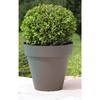 Flower Pot - RIVIERA - Soleilla Round - Ø 39.2 X 35.8 Cm - Glittery Grey