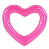 Плавающий поплавок в форме сердца для бассейна из ПВХ, приятный для кожи, легкий, розовый, романтический стиль, для плавания