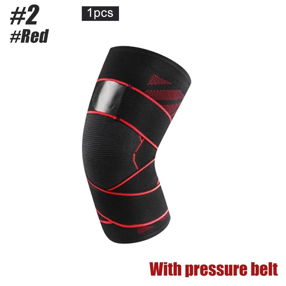 1 шт., компрессионные бандажи для поддержки колена для бега, облегчения боли, восстановления после травм, баскетбола и других видов спорта