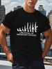 Unisex Short Sleeve Crew Neck T Shirt Various Gun Silhouette Important Choices Slogan Shooting Theme Casual Cotton Streetwear Tee