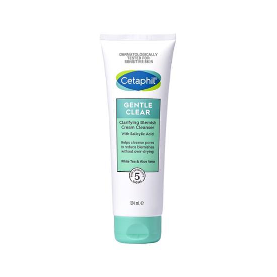 Cetaphil Gentle Clear пенка для умывания от прыщей 124 мл