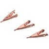 20pcs Copper Copper Plated  Alligator Clips Electrical Testing Clips  Electrical Battery Clamp Test
