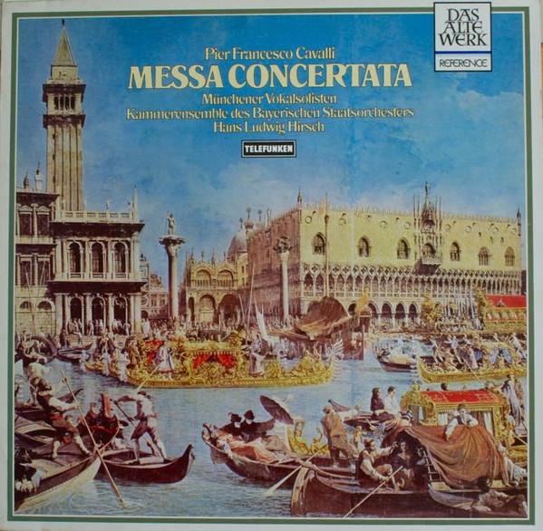 LP Record FRANCESCO CAVALLI - Messa Concertata (1656) 641931 Telefunken 1982 Germany Classical Used