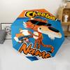 Автоматический зонт с индивидуальным именем на тему Cheetos, легкий и портативный, 8 спиц, идеально подходит для путешествий на свежем воздухе, дней рождения, Рождества, в качестве подарков.