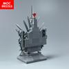 Set  MOC BRICKS Famous Movie The Iron sword King Magic rotating throne Figures Idea Building Blocks Children Toy Gifts