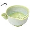 Kitchen Prep Strainer Ceramic Berry Swirl Washing Bowl, Self Spinning Fruit Colander Rotating with Drain Holes, Tool for Strawberries Grapes Cleaning