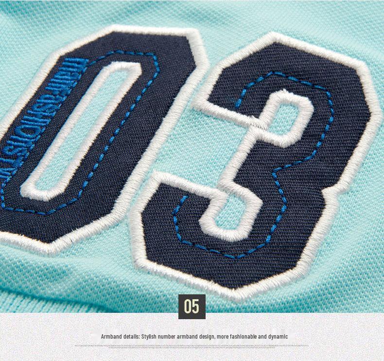 Премиальная мужская оригинальная рубашка-поло Paul - Короткий рукав, Летний отложной воротник, 100% хлопок, Доступны большие размеры