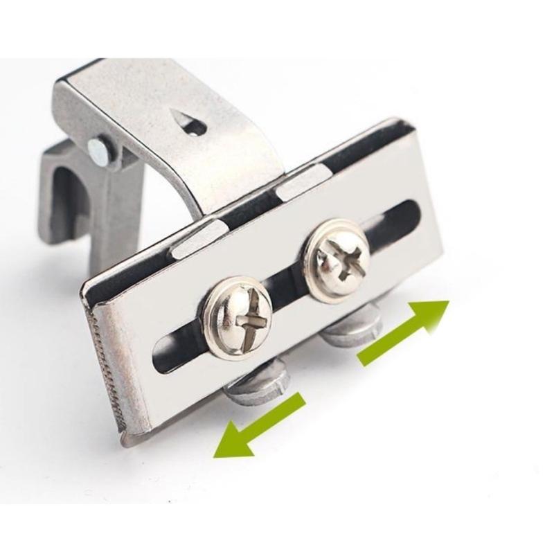 Левый Правый Регулируемый Направитель Ленты с Кружевом Прижимная Лапка Лапка Швейной Машины для Кружева Резинки Эластичной Тесьмы