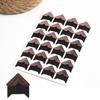 Kraft Paper Scrapbooking Scrapbook  Sticker Corner Sticker Photo Albums Picture Frame Decoration