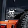 Санджи Ророноа Зоро Усопп Забавная Наклейка на Машину Аниме Наклейка One Piece Водонепроницаемая Солнцезащитная Наклейки на Ноутбук Наклейки на Бампер