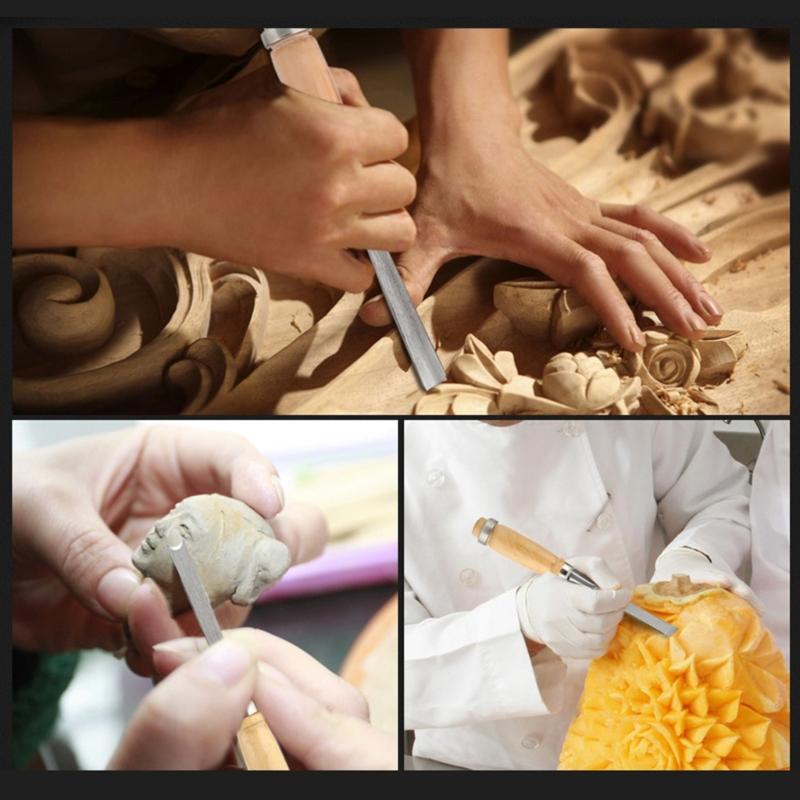 Набор стамесок для резьбы по дереву 12 шт./компл. для хобби