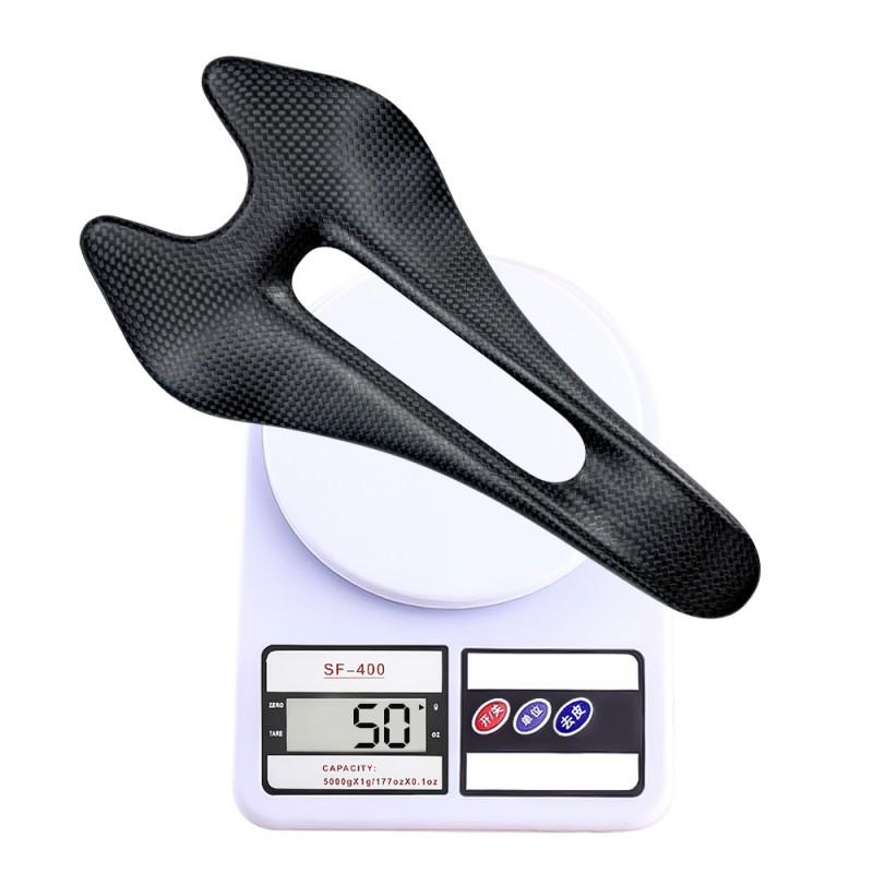 Ultra Lightweight Carbon Fiber Bicycle Saddle Road Mountain Folding Bikes 49g 50g