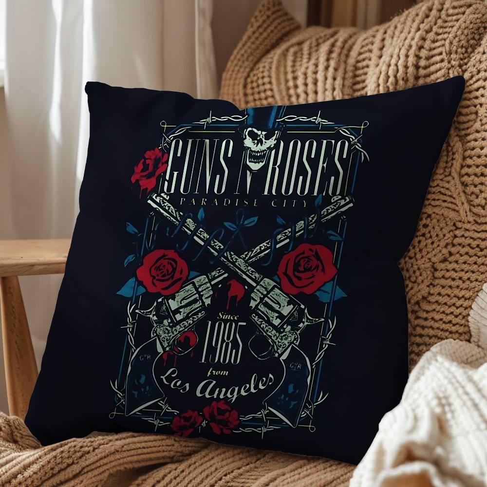 Группа Guns N Roses Appetite GNR наволочка для гостиной диванная подушка наволочка для спальни кровать наволочка для подушки домашний декор