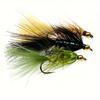 12 шт. Мушки Woolly Bugger Стримеры с латунной головкой Рыболовные мушки для стальноголового лосося, щуки, окуня, радужной форели Рыболовные приманки