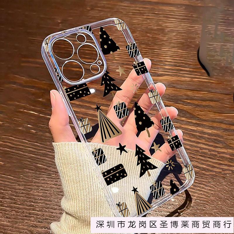 Креативное дерево для чехла мобильного телефона iPhone 16 iphone15 нишевый 13/14plus прозрачный 12/11Promax
