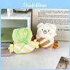 Animal Candy Soft Cartoon Plush Toy Rabbit Keychain Backpack Decoration Pendant