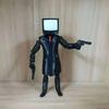 Скибиди Туалет 3D шарнирная игрушка Скибиди Туалет манекен 13 Бурильщик Бурильщик Фигурка Шарнирная фигурка Скибиди Туалет ТВ Человек Игрушка