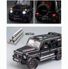 1:24 масштаба Brabus G800, модель из сплава, литая под давлением машина, игрушка, звуковой свет, коллекция для любителей автомобилей, детский подарок на день рождения, металлические игрушки для мальчиков