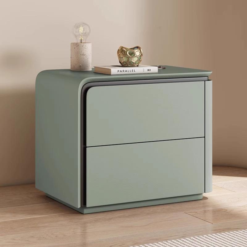 Simple Modern Night Table Storage Nordic Aesthetic Luxury Nightstand Trendy Drawer Home Mesitas De Noche Bedroom Furniture