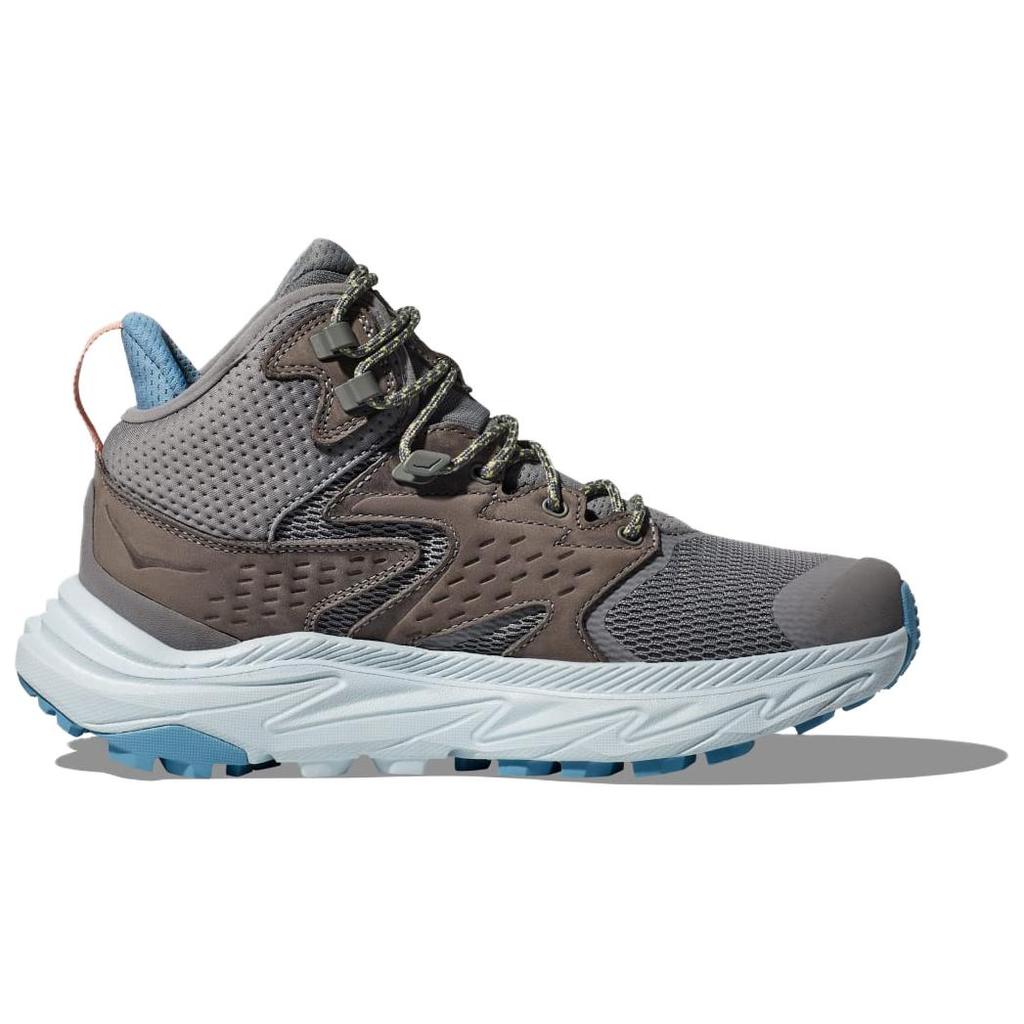 HOKA One One Anacapa 2 Gore-Tex Comfortable Non-Slip Mid-Top Hiking Shoes Women Hiking Shoes Gray 1142831-ATRL