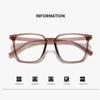 New Color-changing Myopia Glasses For Men And Women Renaissance Myopia Glasses Against Blue Light Flat Light 80766