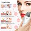 Electric Skin Scraper Ultrasonic Blackhead Remover Deep Face Cleaning Pore Facial Spatula Acne Treatment Tool
