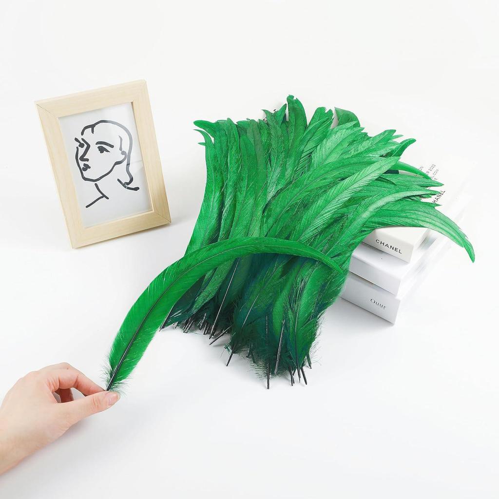 Натуральные перья хвоста петуха для DIY аксессуаров к одежде, ручной работы, реквизита и кистей