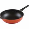 Wahei Freiz Frying Pan, Vegetable Stir-Fry, Chinese Food, Stir-Fry Pot, Calvik, 32cm, BIG Size, For Gas Fire Only, Titanium Barrier Coat RA-9691