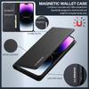 Магнитный чехол-кошелек для iPhone 16 Pro Max 15 Plus 14 13 12 11 8 7 SE4 кожаный держатель для карт защитный чехол для мобильного телефона