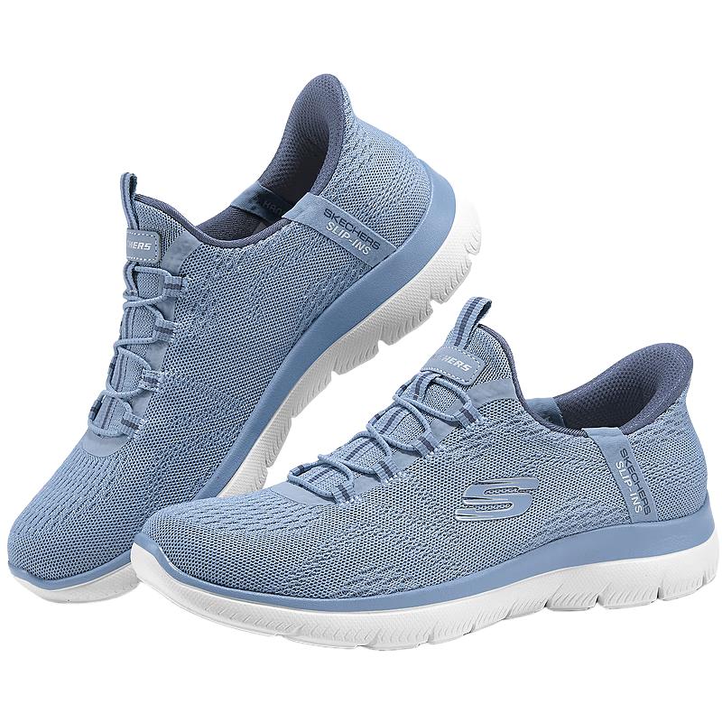 Skechers Женские спортивные слипоны Go Walk из вязаного материала