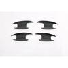 For Mercedes-Benz C-Class W206 C180 C200 C300   Carbon Fiber Style Door Handle Bowl Cover Cup Cavity Trim ert Catch