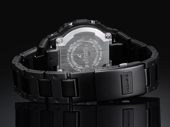 Casio Мужские кварцевые часы из нержавеющей стали GW-B5600BC-1, водонепроницаемые до 200 м, ударопрочные