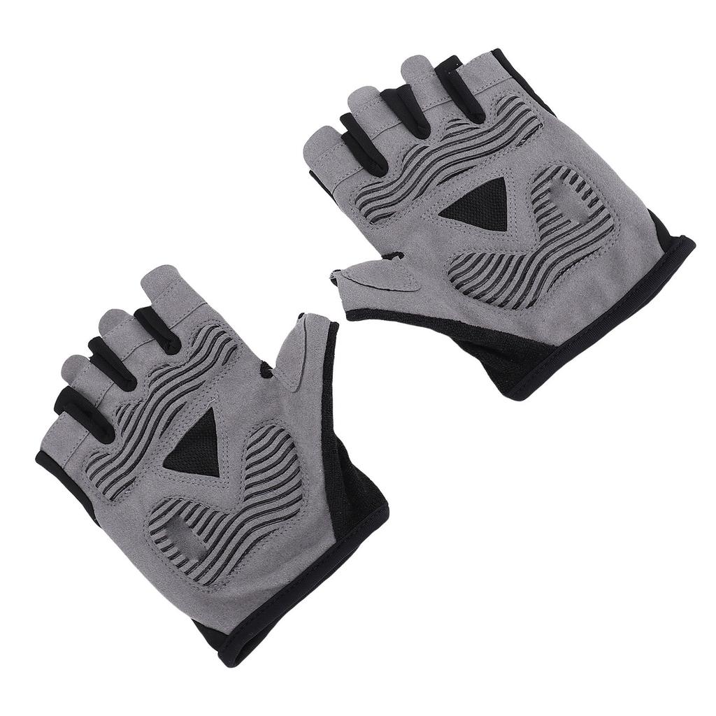 1 пара велосипедных перчаток с полупальцами, спортивные велосипедные перчатки для мужчин и женщин, амортизирующие, противоскользящие