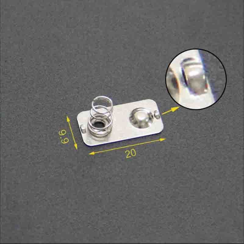 50PCS AAA Battery Spring Contact, Spring Terminal Connector