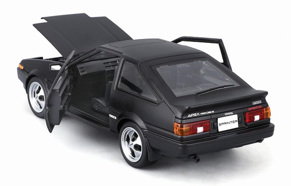 Kyosho Модель Maisto Toyota Sprinter Trueno Матовый Черный Цвет MS32916BK 1/24 (АЕ86)