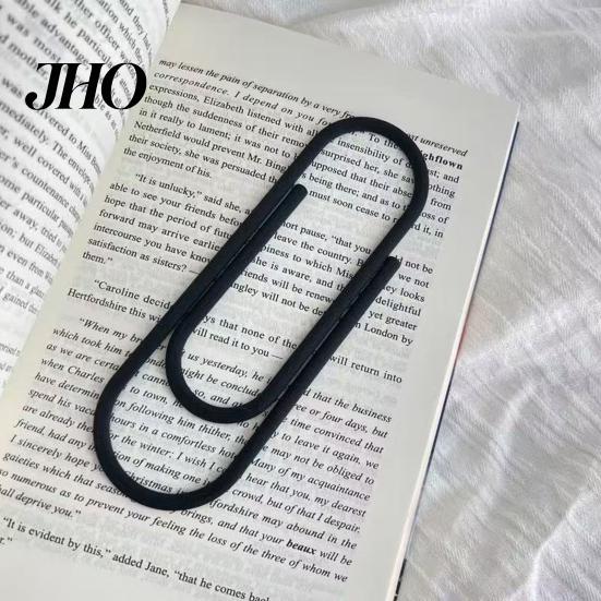 One-piece Molded Bookmark 3D Printed Giant Paper Clip, Large Clip Shape Bookmark, Extra Big Paperclip Book Marker Decoration, Gift for Reading Lovers