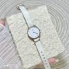 Daniel Wellington Watches for women, watches, quartz movement, canvas nylon fabric strap, white dial, women's watch, 30 meters waterproof DW00100313-3