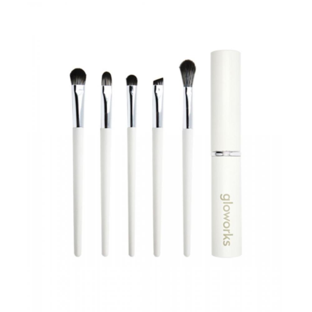 Набор кистей для растушевки Gloworks Edge Blending Brush Set (5 предметов) + футляр