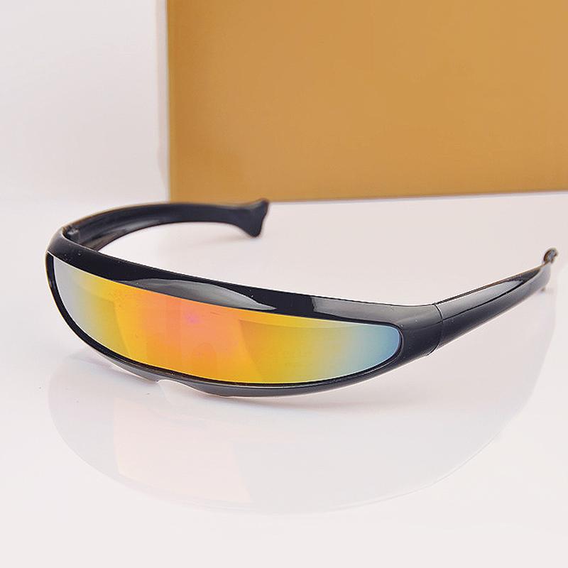 Модный робот-лазер, крутая личность, стильные солнцезащитные очки, линзы, защита, новый