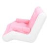 Inflatable Sofa Bed, Portable Foldable PVC Soft Flocking Blow Up Couch Fast Inflation Lounge Ch  Sofa Suitable for Indoor Living Room Gaming Bedroo