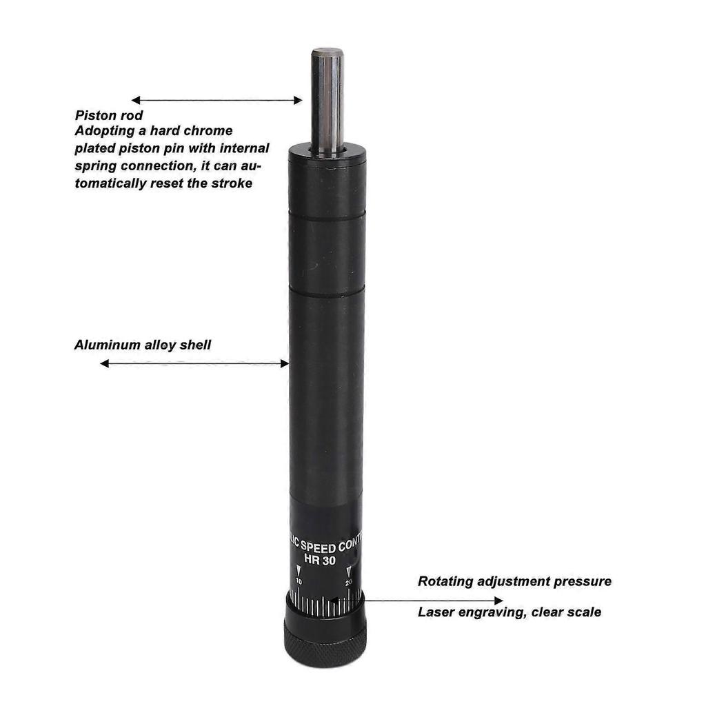 High quality pneumatic hydraulic buffer HR-30 oil pressure damper speed stabilizer