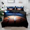 Фантастический 3D Принт Спортивный Баскетбольный Узор Постельный Комплект Для Мальчиков Мужчин Спальня Декоративное Покрывало Домашние Комплекты Пододеяльников