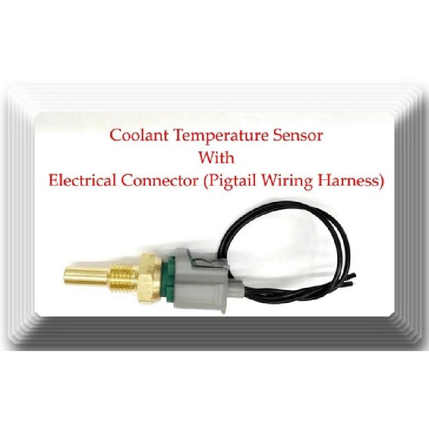 Coolant Temperature Sensor W/ Connector Fits: Jaguar Kia Mazda Lexux Toyota &