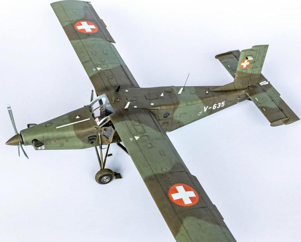 Platz Heller 1/48 Pilatus PC-6 B2/H2 Turbo Porter Пластиковый набор HE30410