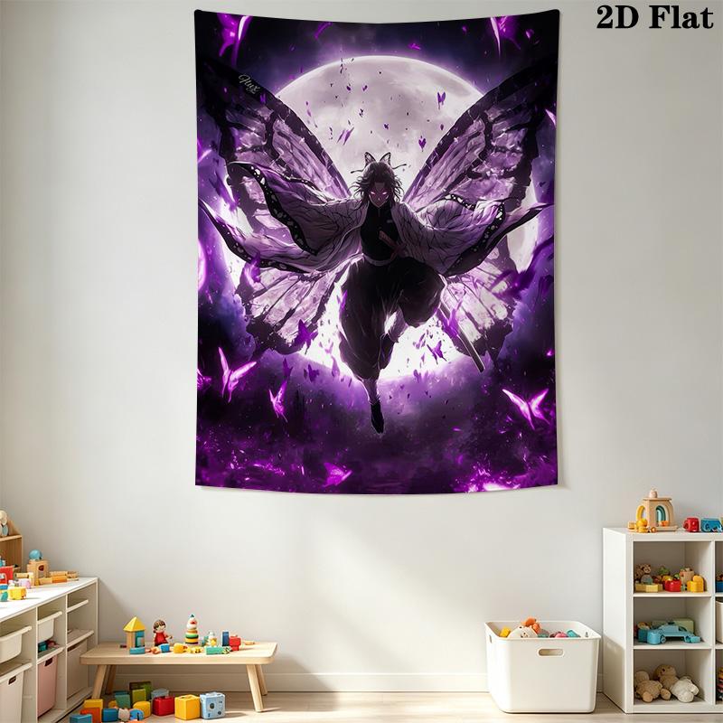 Shinobu Kocho Pattern Home Decor Tapestry, Wall Hanging, Decorative RV Wall Cloth.SGT0917100