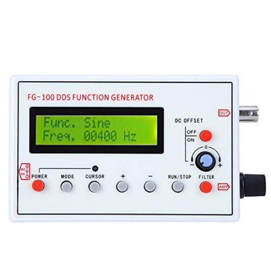 Fafeicy Function DDS Signal Digital Signal DDS Signal Signal Source FG-100 Generator, High-Precision Counter, Generator, Generator, Module, 1Hz-500KHz