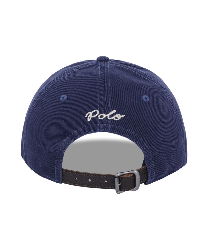 POLO RALPH LAUREN Бейсболка из твила с логотипом Ralph - Темно-синий